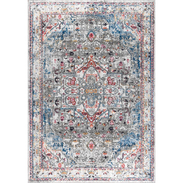 Manisa Vintage Medallion Area Rug